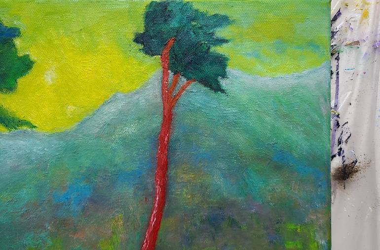 Original Expressionism Landscape Painting by Seo Yeongyeong