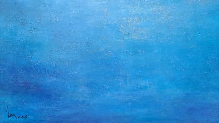Original Abstract Seascape Painting by Seo Yeongyeong