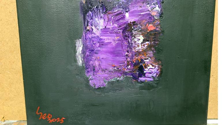 Original Abstract Animal Painting by Seo Yeongyeong