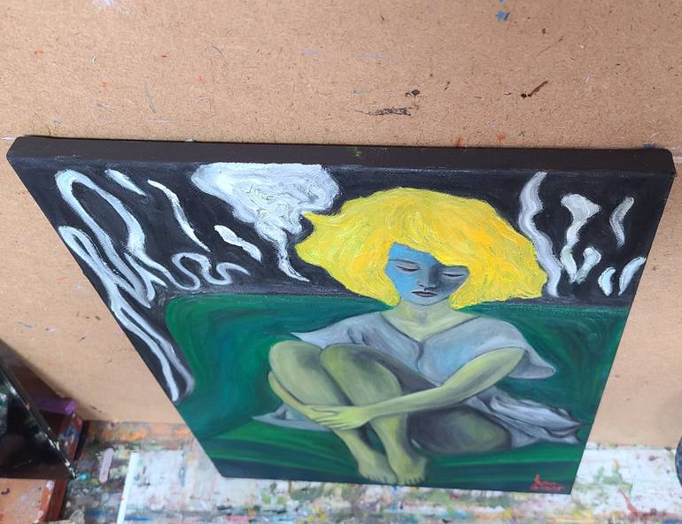 Original Contemporary Women Painting by Seo Yeongyeong