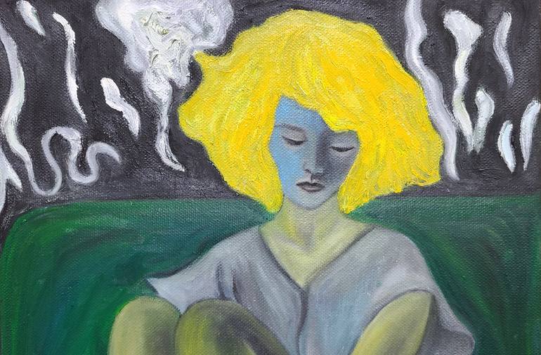 Original Contemporary Women Painting by Seo Yeongyeong