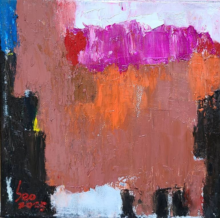 Original Abstract Expressionism Abstract Paintings by Seo Yeongyeong
