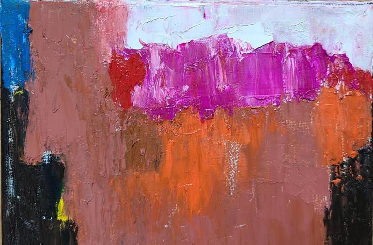Original Abstract Expressionism Abstract Painting by Seo Yeongyeong