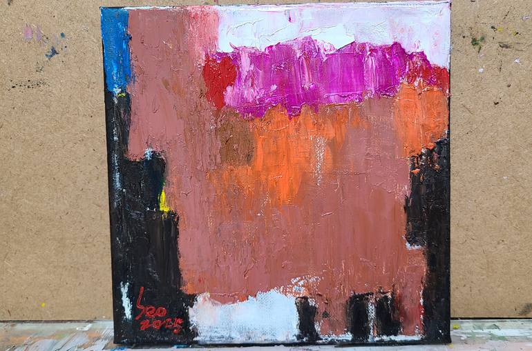 Original Abstract Expressionism Abstract Painting by Seo Yeongyeong