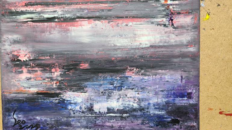 Original Abstract Expressionism Abstract Painting by Seo Yeongyeong