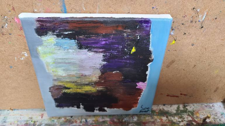 Original Abstract Expressionism Abstract Painting by Seo Yeongyeong