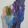 Artwork's surface and texture