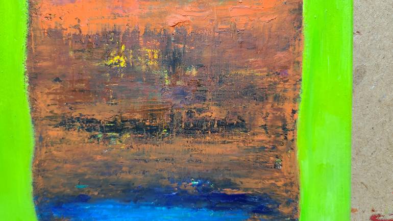 Original Abstract Expressionism Abstract Painting by Seo Yeongyeong