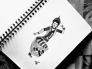Print of Performing Arts Drawings by Parimala Singuru