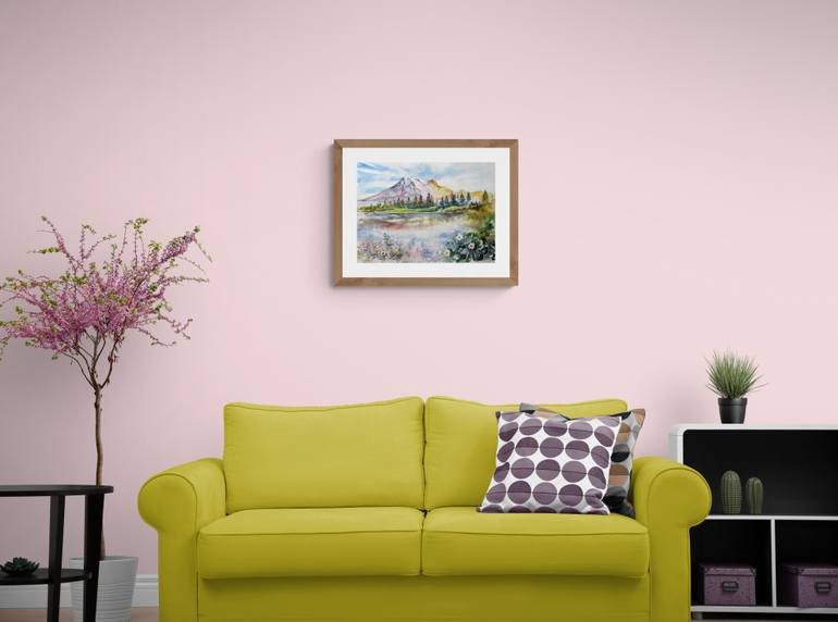 Original Contemporary Landscape Painting by Zsolt Szekelyhidi