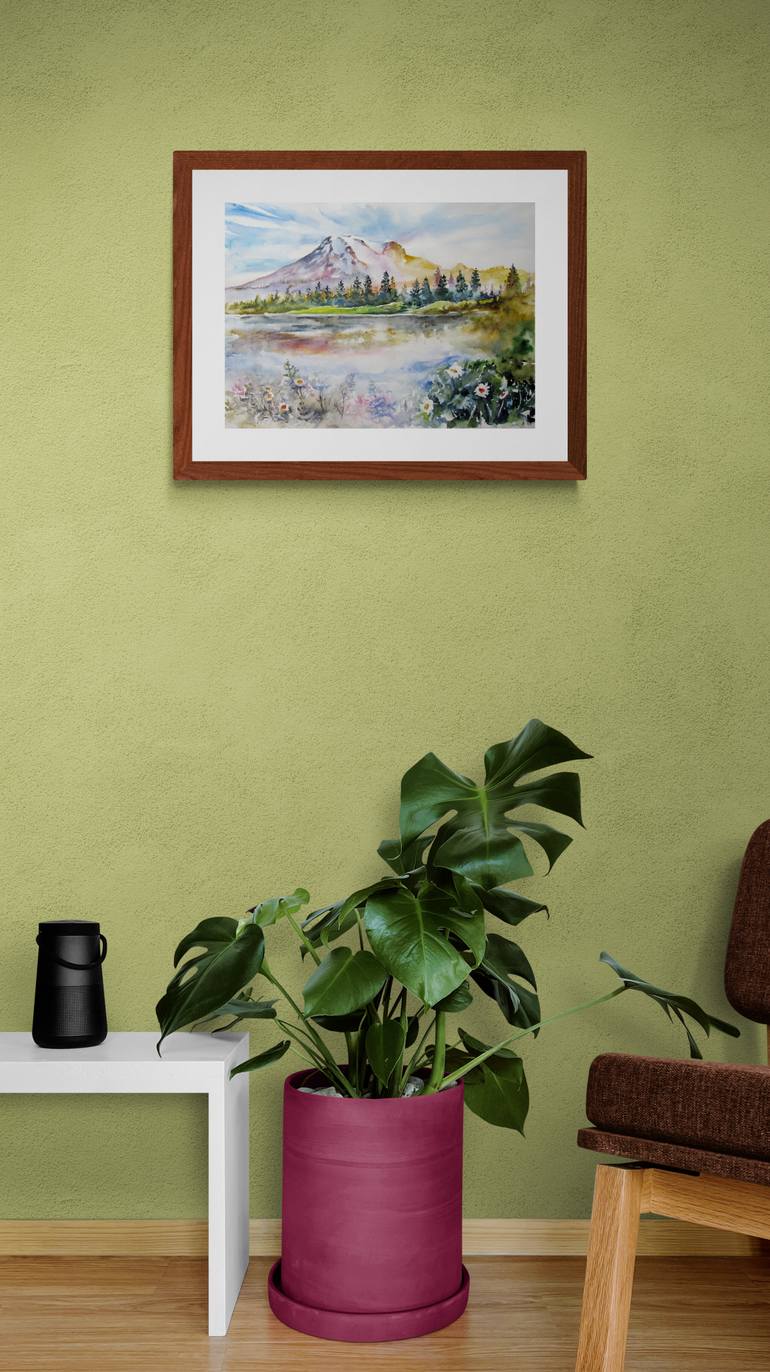 Original Contemporary Landscape Painting by Zsolt Szekelyhidi