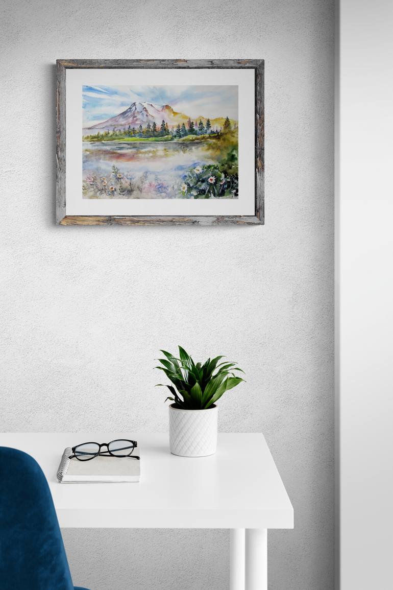 Original Contemporary Landscape Painting by Zsolt Szekelyhidi