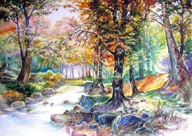 Original Landscape Paintings by Zsolt Szekelyhidi