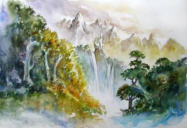 Original Water Paintings by Zsolt Szekelyhidi