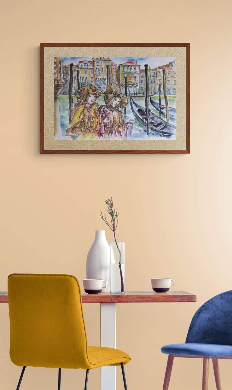 Original Figurative Outer Space Painting by Zsolt Szekelyhidi