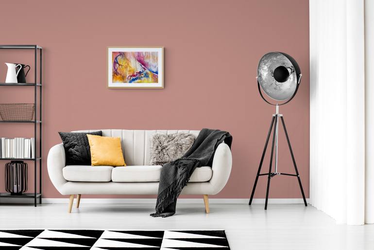 Original Abstract Nude Painting by Zsolt Szekelyhidi