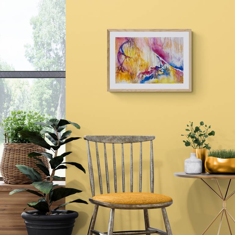 Original Abstract Nude Painting by Zsolt Szekelyhidi