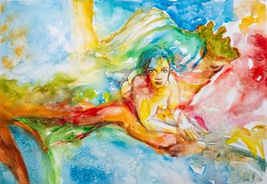 Original Figurative Nude Paintings by Zsolt Szekelyhidi