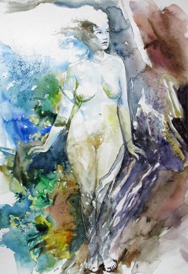 Original Nude Paintings by Zsolt Szekelyhidi