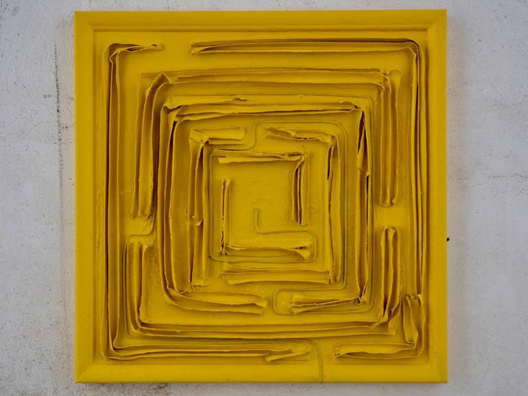 Original Abstract Expressionism Abstract Painting by Giampiero Riccobello