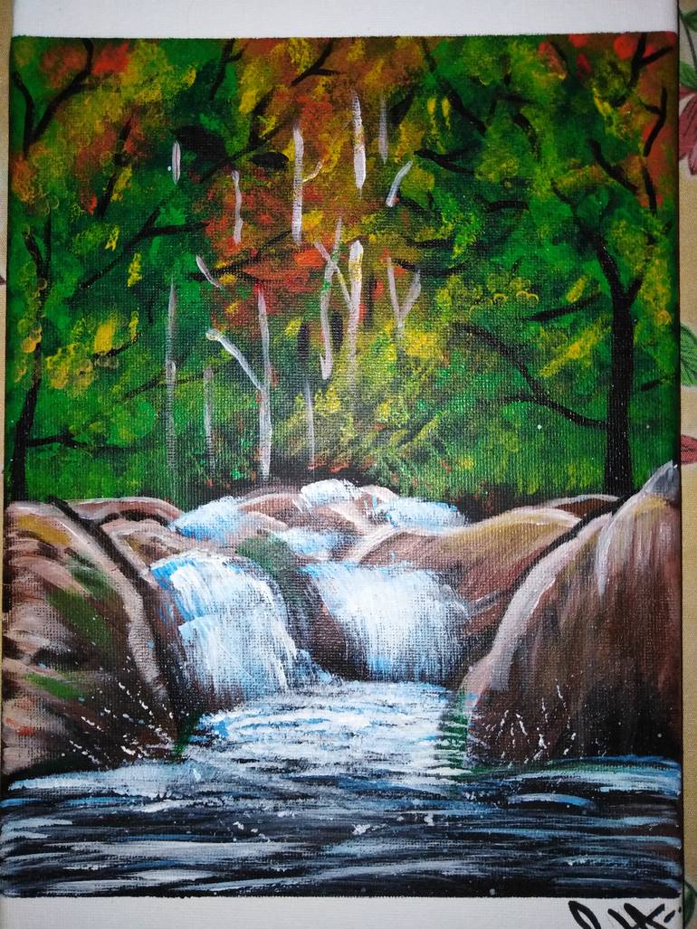 Original Other Landscape Painting by Shafaq Adnan