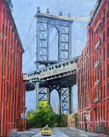 Manhattan Bridge. New York City thumb