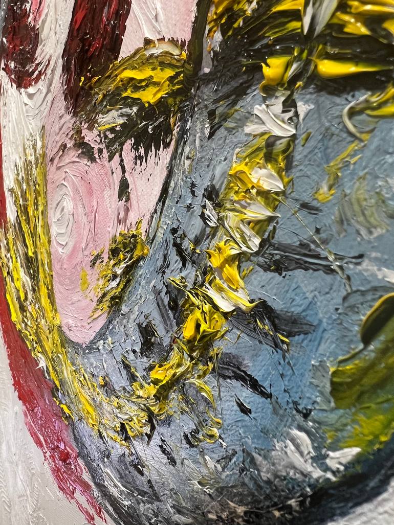 Original Figurative Abstract Painting by Elvira Gord