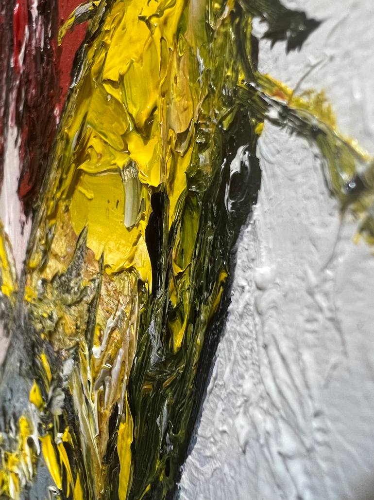 Original Figurative Abstract Painting by Elvira Gord