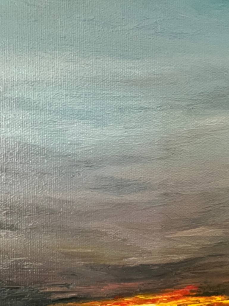 Original Impressionism Abstract Painting by Elvira Gord