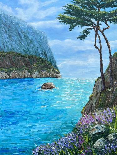 Original Impressionism Seascape Paintings by Elvira Gord