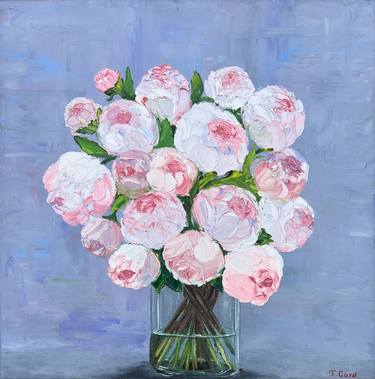 Original Floral Paintings by Elvira Gord