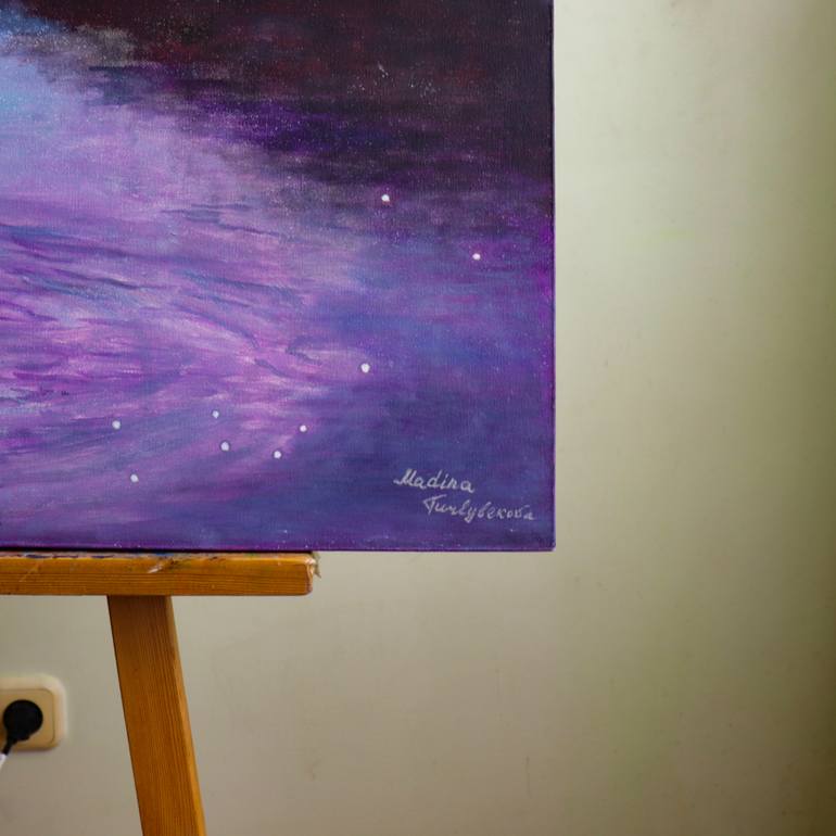 Original Contemporary Love Painting by Madina Turlybekova