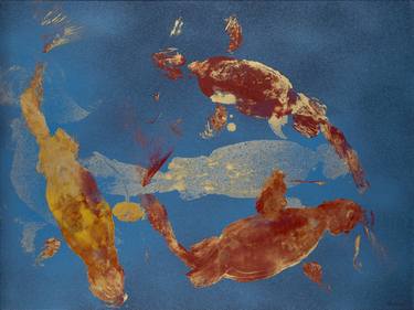 Print of Abstract Expressionism Fish Paintings by Colby Schmitz