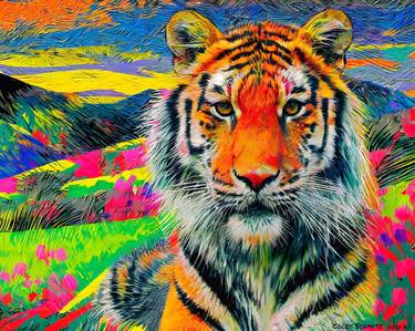 Original Artificial Intelligence Animal Digital by Colby Schmitz