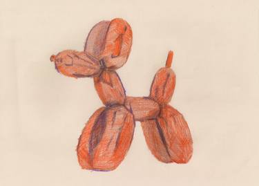 Jeff Koons Balloon Dog Orange thumb