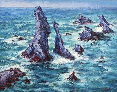 Original Seascape Paintings by Stanislav Sidorov