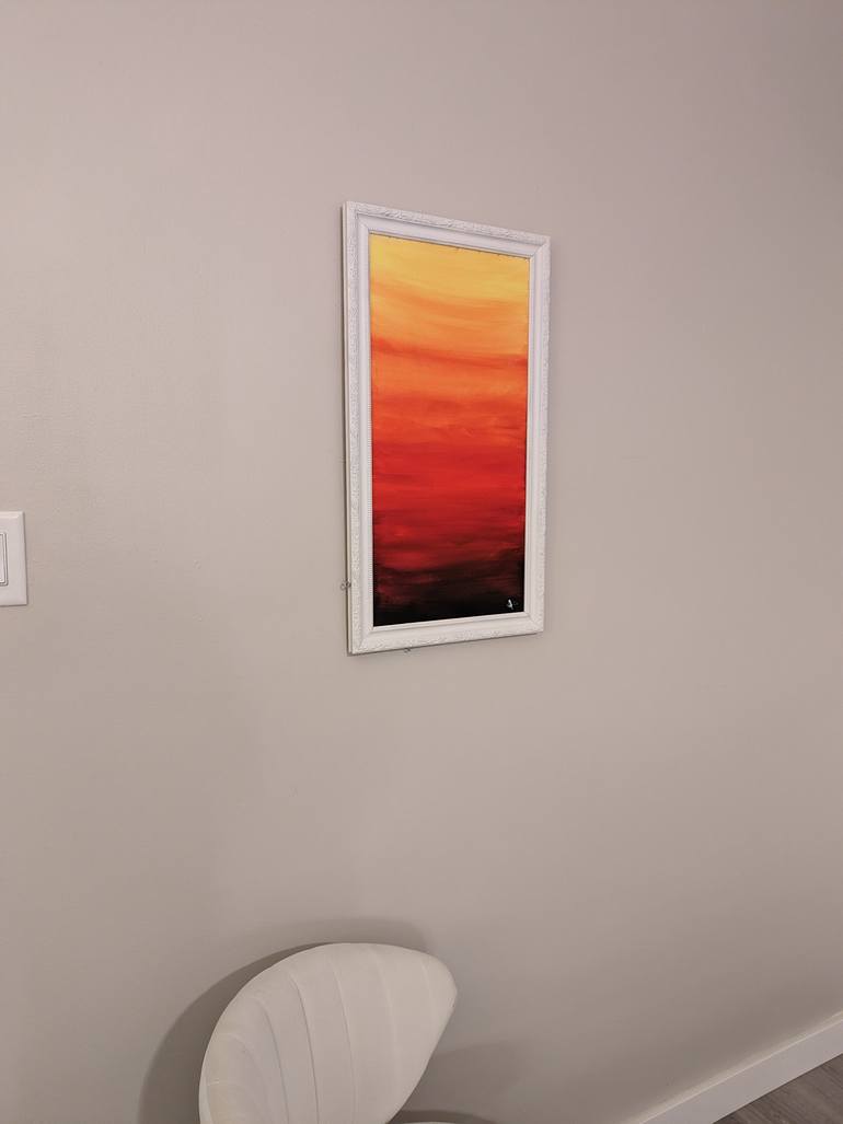 Original Impressionism Abstract Painting by Fatima Malik