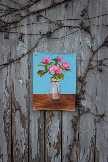 Print of Illustration Floral Paintings by Angelina Riabinina