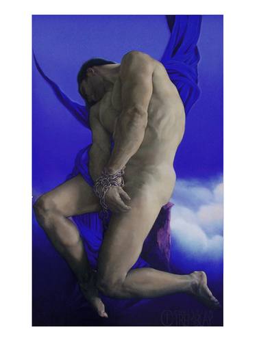 Original Figurative Nude Paintings by Christian Tremblay