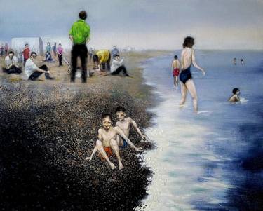 Original Beach Paintings by Warren Scherer