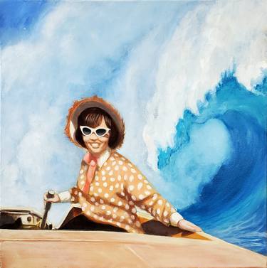 Print of Figurative Boat Paintings by Janelle Schneider