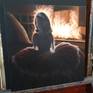 On studio easel