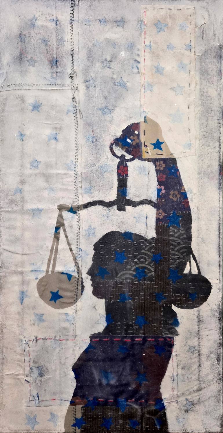 Original Contemporary Politics Mixed Media by Janelle Schneider