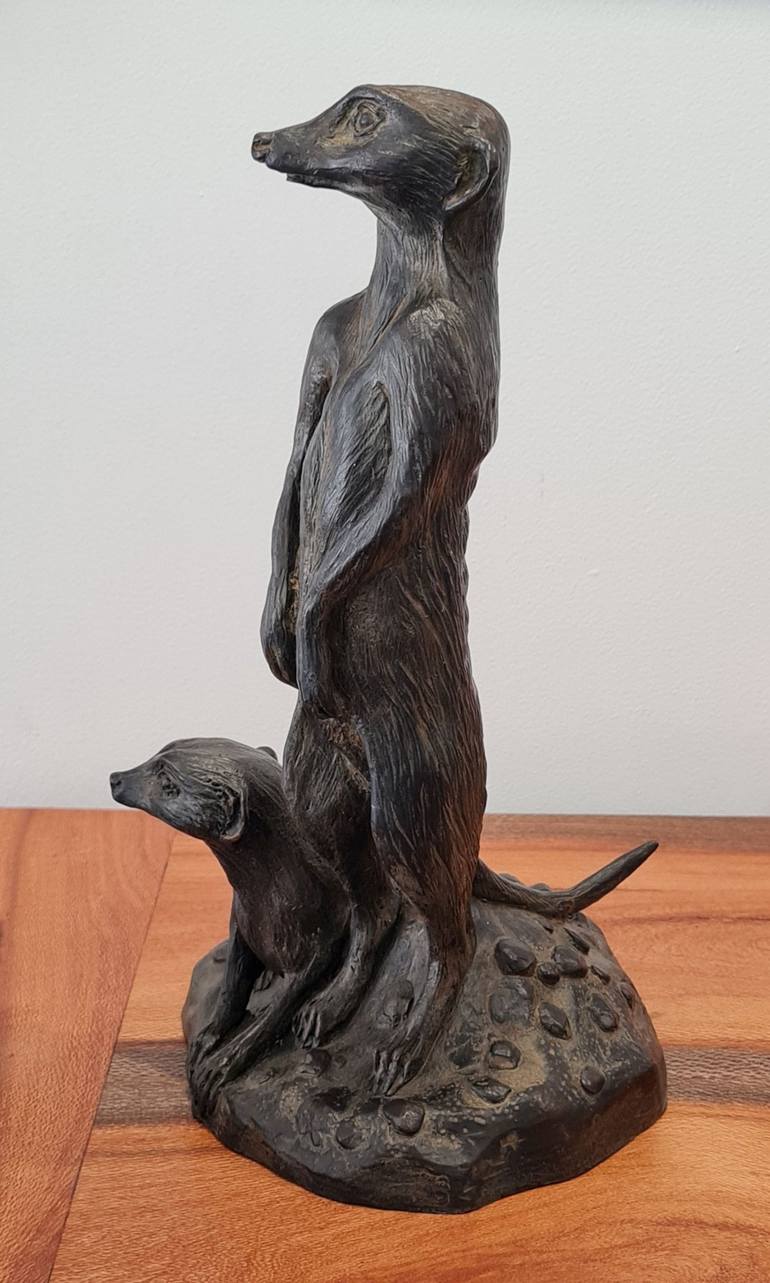 Original 3d Sculpture Animal Sculpture by Nic Van Rensburg