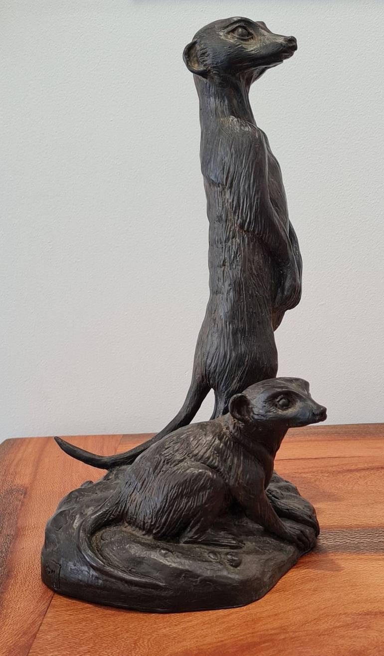 Original 3d Sculpture Animal Sculpture by Nic Van Rensburg