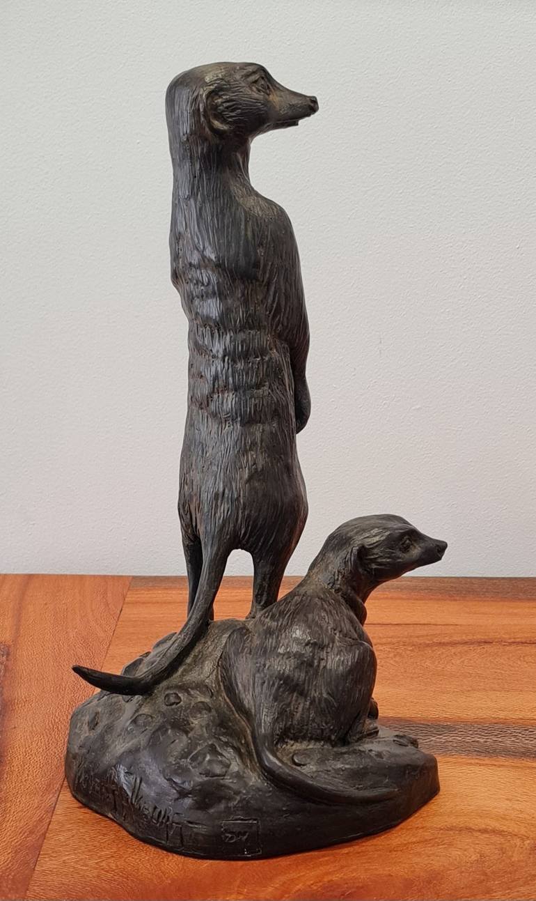 Original 3d Sculpture Animal Sculpture by Nic Van Rensburg