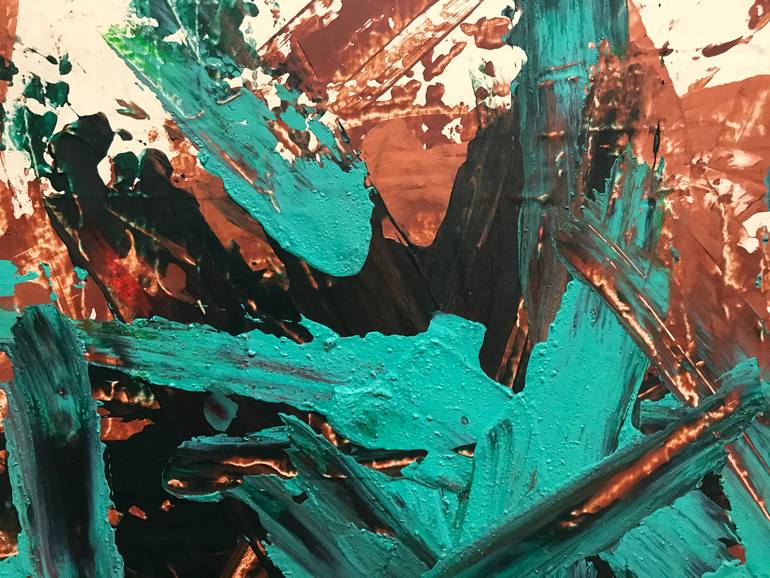 Original Abstract Painting by Meghan Gerba