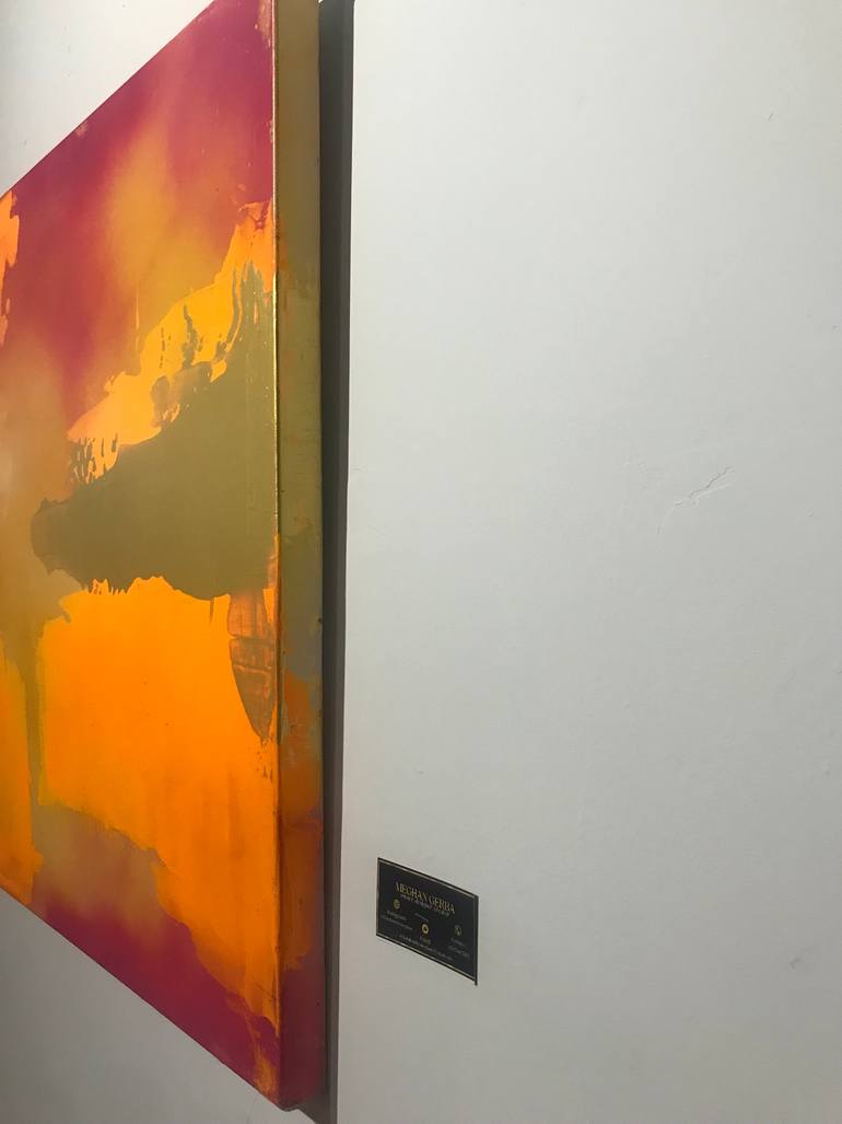 Original Abstract Painting by Meghan Gerba