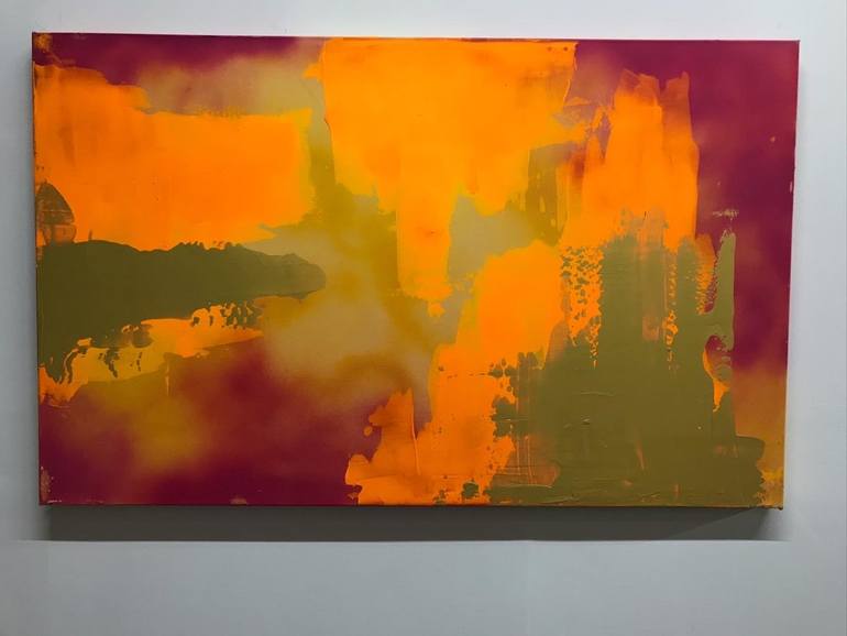 Original Abstract Painting by Meghan Gerba