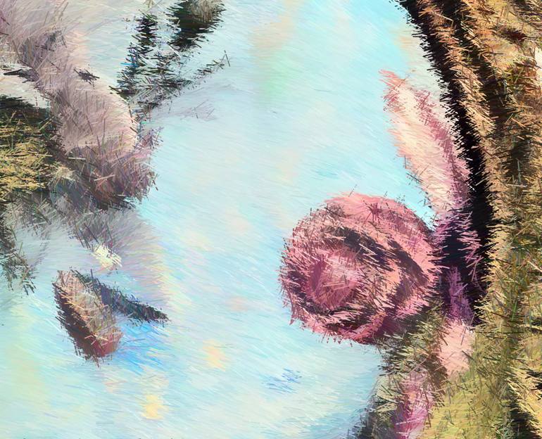 Original Contemporary Abstract Digital by Olga Sosova